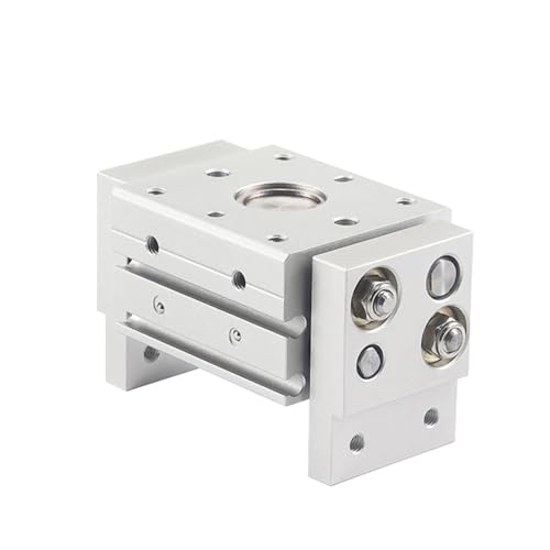 XLMURZAC Pneumatischer Zylinder der MHL2-Serie, doppeltwirkender Luftfingerzylinder, Ersatz for T-Typ-Luft-Parallelgreifer(MHL2-40D1) von XLMURZAC