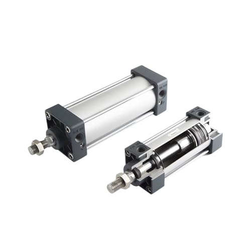 XLMURZAC SC SC125 Standardzylinder Luftzylinder Magnet -350 * 400 × 450-500-600-700-800-900-1000 S Hub Doppeltwirkend Pneumatischer Zylinder von XLMURZAC