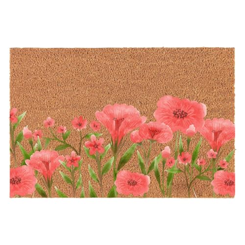 XLQHYH Lustige Fußmatte für die Veranda, Terrasse, Dekoration für den Eingangsbereich, Outdoor, personalisierter Teppich mit strapazierfähiger, rutschfester Kokosfaser-Fußmatte, 60 x 40 cm XLQHYH Lustige Fußmatte für die Veranda, Terrasse, Dekoration für den Eingangsbereich, Outdoor, personalisierter Teppich mit strapazierfähiger, rutschfester Kokosfaser-Fußmatte, 60 x 40 cm von XLQHYH