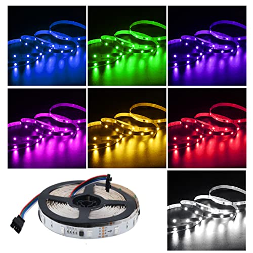 5M LED Streifen RGB Farblicht Treppenlichtleiste WS2818 30 LEDs/m von XLSBZ