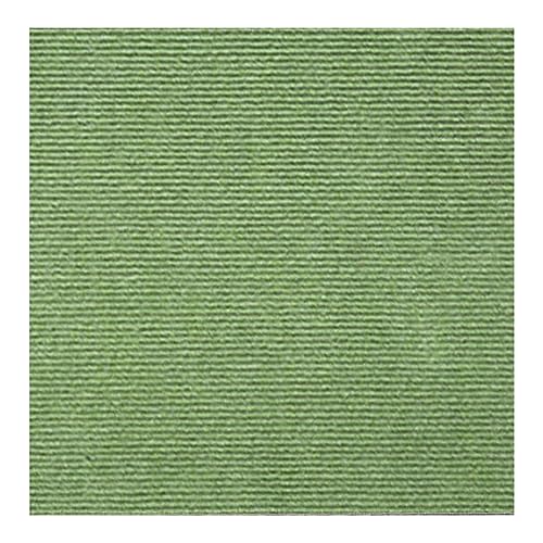 Teppichfliese Selbstklebend,10 Stück Strapazierfähiger Teppich Bodenbelag 30x30cm Filzfliesen Teppichboden (Grün) von XLSBZ