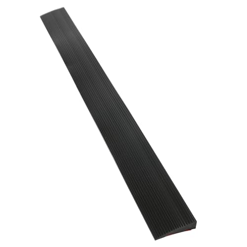 Türschwellenrampe,90x8cm Übergangsprofil Selbstklebend Silikon Schwellenrampe Rollstuhlrampe für Badezimmer,Stufen, Unterstützter Kehrroboter Bergauf (2cm Hohe) von XLSBZ