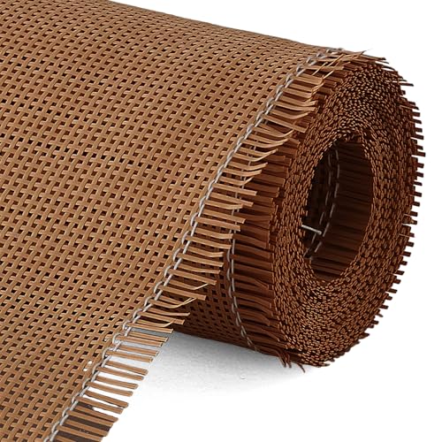 XLSBZ Wiener Geflecht Meterware 40x200cm PE Rattan Gurtband Offenes Rattan Geflecht für Möbel Stühle DIY-Projekte Möbeldekoration von XLSBZ