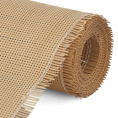 Wiener Geflecht Meterware 40x200cm PE Rattan Gurtband Offenes Rattan Geflecht für Möbel Stühle DIY-Projekte Möbeldekoration von XLSBZ