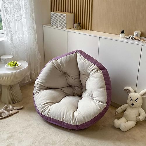 Klappsofa, Dicker Futon Tatami mit Rückenstütze, gepolstertes Schlafbett, Liegestuhl, Liegesofa, Spielstuhl auf dem Boden, Meditationsstuhl von XLTEAM
