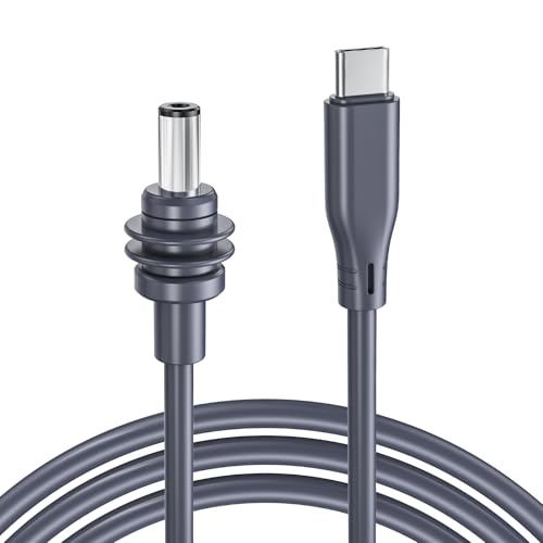 XLTTYWL Starlink Mini USB-C-zu-DC-Stromkabel, 100 W USB-Typ-C-Eingang zu wasserdichtem Ladekabel 18 AWG, funktioniert mit 60 W+ PD-Quelle, kompatibel mit 28 V PPS und 20 V PD（2M/6,5 FT） von XLTTYWL