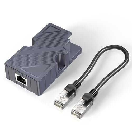 XLTTYWL Starlink V2 to RJ45 Adapter, Starlink Ethernet Adapter Kit mit Ethernet-Kabel für Starlink V2 to RJ45, T568B Pinbelegung, 10/100/1000 Mb/s, -20 bis +55 °C Betriebstemperatur XLTTYWL Starlink V2 to RJ45 Adapter, Starlink Ethernet Adapter Kit mit Ethernet-Kabel für Starlink V2 to RJ45, T568B Pinbelegung, 10/100/1000 Mb/s, -20 bis +55 °C Betriebstemperatur von XLTTYWL