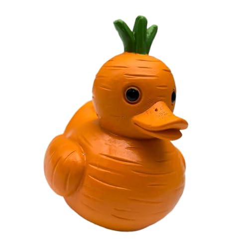 XLWLLNJ Entenfigur Als Gemüse Ente Eine Harzskulptur Und Dekofigur mit Skurrilem Charme Eine Künstlerische Tierstatue für Armaturenbrett Den Schreibtisch, Karottenente XLWLLNJ Entenfigur Als Gemüse Ente Eine Harzskulptur Und Dekofigur mit Skurrilem Charme Eine Künstlerische Tierstatue für Armaturenbrett Den Schreibtisch, Karottenente von XLWLLNJ