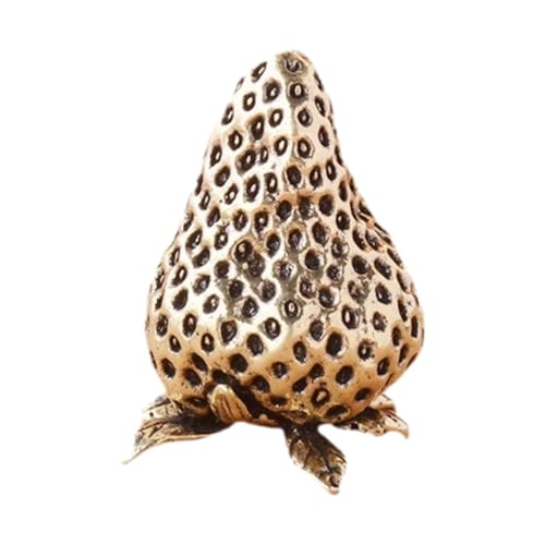 XLWLLNJ Erdbeerstatue, Erdbeerfigur, Schreibtisch Bastelornament, Antike Miniatur, Simulation, Mini für Schrank, Tisch, Esszimmer XLWLLNJ Erdbeerstatue, Erdbeerfigur, Schreibtisch Bastelornament, Antike Miniatur, Simulation, Mini für Schrank, Tisch, Esszimmer von XLWLLNJ