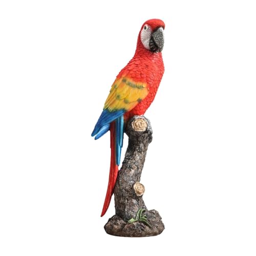 XLWLLNJ Harz Papagei Statue Skulptur Schrank Party Schreibtisch Figurine von XLWLLNJ