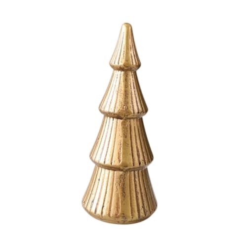XLWLLNJ Weihnachtsbaum Ornament Als Festliche Miniaturfigur Und Tischaufsteller Künstlicher Christbaum Aus Robustem Holz für Kamin Regal Und Fensterbank, Gold 10x10x24cm XLWLLNJ Weihnachtsbaum Ornament Als Festliche Miniaturfigur Und Tischaufsteller Künstlicher Christbaum Aus Robustem Holz für Kamin Regal Und Fensterbank, Gold 10x10x24cm von XLWLLNJ