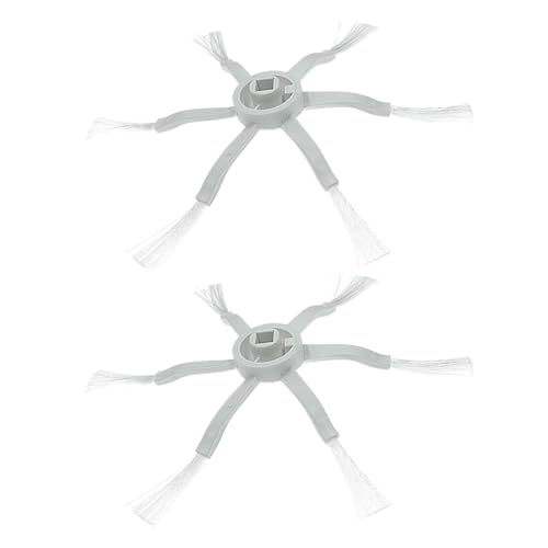 Replacement Side Brush, 6-Arm-Seitenbürsten, kompatibel mit Xiaomi MIJIA 2C 1C 1T / F9 D9, Ersatz-Conor-Bürsten-Roboter-Staubsauger,Carpet or Home Environment von XLYMTLSO