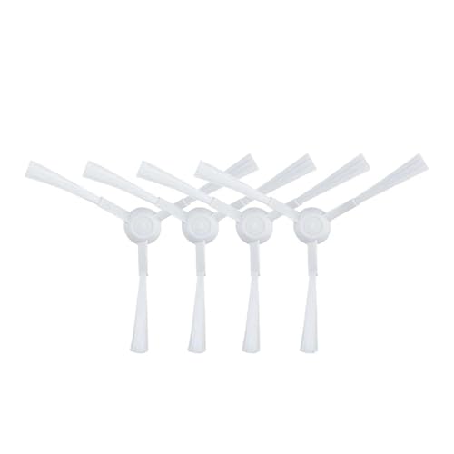 Replacement Side Brush, Seitenbürste, kompatibel mit Xiaomi Mijia E10/B112/E12/C103/3C (Enhanced Edition) /3c Plus Roboter-Staubsauger,Carpet or Home Environment(4PCS) von XLYMTLSO