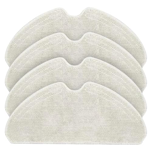 Vacuum Accessories, 4er-Pack Ersatz-Wischpads for Dreame D10S, D10S PRO, D9 Max, F9 PRO Roboterstaubsauger, waschbares, wiederverwendbares Wischpad,Replace The dust Cover von XLYMTLSO