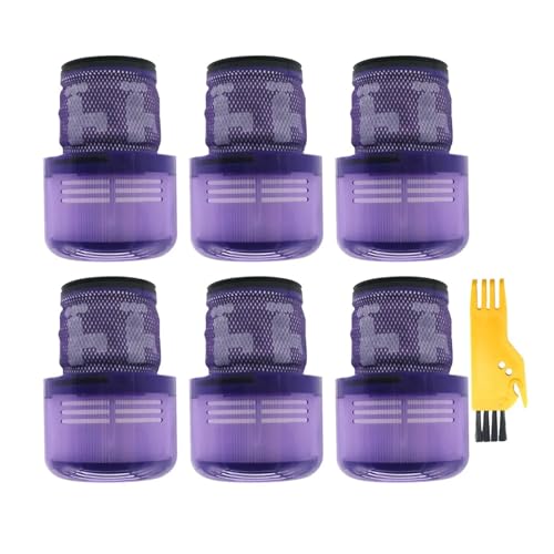 vacuum filter, Kompatibel mit Dyson V11 Sv14 Cyclone Animal Absolute Total Clean Akku-Staubsauger-Teile, Ersatzfilter,replacement parts(6pcs) von XLYMTLSO