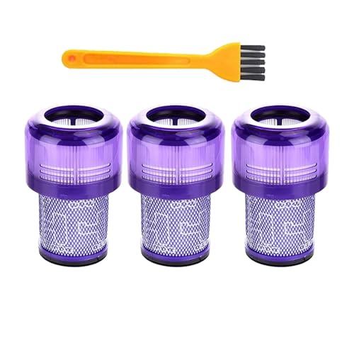 vacuum filter, Kompatibel mit Dyson V12 Detect Slim Absolute Extra Hepa-Filter, waschbar, Ersatz,replacement parts(3PCS) von XLYMTLSO