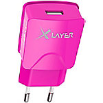 XLAYER 214114 USB-Netzteil Rosa von XLayer