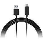 XLAYER 214345 1 x USB C Stecker auf 1 x USB Stecker Kabel 1m Schwarz von XLayer