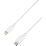 XLAYER 216634 1 x USB C Stecker auf 1 x USB Stecker Ladekabel 1 m Weiß von XLayer