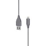 XLAYER 217078 1 x USB C Stecker auf 1 x USB Stecker Ladekabel 1,5m Grau von XLayer