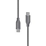 XLAYER 217088 1 x USB C Stecker auf 1 x USB Stecker Ladekabel 1,5m Grau von XLayer