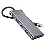 XLAYER USB-Hub 219177 7-in-1 Grau von XLayer