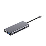 XLAYER USB-Hub 219207 13-in-1 Grau von XLayer