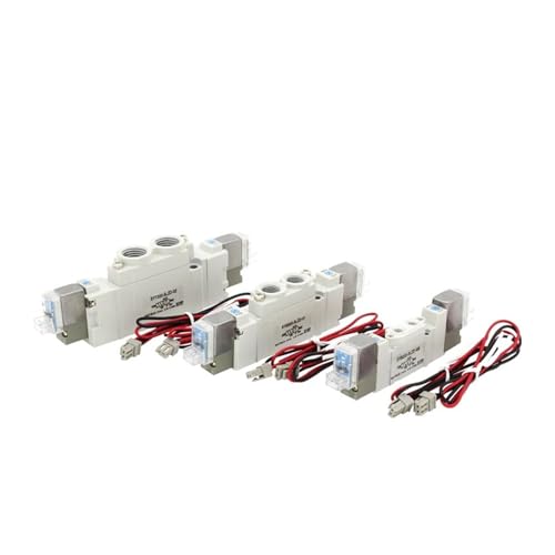 XMAFRJIO 1 Pcs SMC Typ 5-Wege 2 Magnetventil SY3220 SY5220 SY7220-4LZD/5LZD/6LZD Normalerweise Geschlossen Interne Pilot automatisierung Ventil(SY5220-5LZD-01) von XMAFRJIO