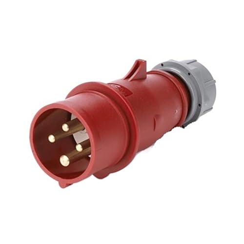 XMAFRJIO 1 Stück Industrie-Stecker und -Buchsenanschlüsse Oberflächen- und verdeckte Installation 3 4 5 Lochkern 16 A 32 A Wasserdicht Zwei Dreiphasen(1401) von XMAFRJIO