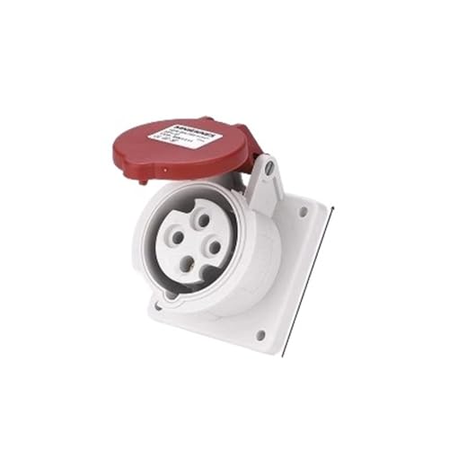 XMAFRJIO 1 Stück Industrie-Stecker und -Buchsenanschlüsse Oberflächen- und verdeckte Installation 3 4 5 Lochkern 16 A 32 A Wasserdicht Zwei Dreiphasen(1431) von XMAFRJIO
