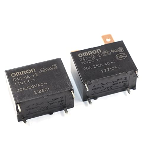XMAFRJIO 2PCS Relais G4A-1A-E 12VDC G4A-1A-PE 12VDC Relais Klimaanlage Low Power Rela(G4A-1A-PE 12VDC) von XMAFRJIO