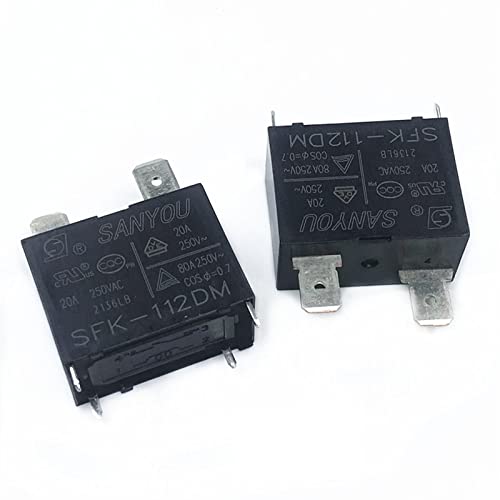 XMAFRJIO 2Pcs Relais SFK-112DM SFK 112DM 12VDC 20A/25A 250VAC 4Pins Klimaanlage Relais Power Relais von XMAFRJIO