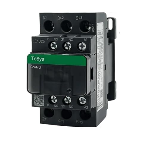 XMAFRJIO Dreipoliger Wechselstromschütz LC1D09 LC1D12 LC1D18 LC1D25 LC1D32 LC1D38 B7C F7C M7C 24 V 110 V 380 V(Lc1d12,380V) von XMAFRJIO