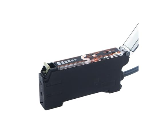 XMAFRJIO Faseroptischer Sensor, Diffuse Reflexion, M4, mit Nadel, Langer Winkel, koaxial, Nicht koaxial, 12–24V DC, Faserverstärker(Na11 Npn) von XMAFRJIO