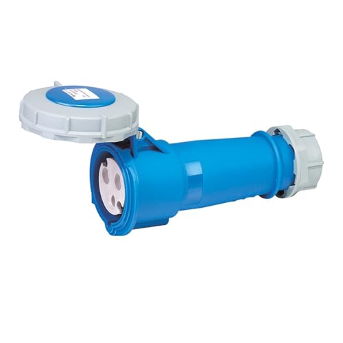 XMAFRJIO IP67 Reverse Plug Wasserdichter Industrie-Luftfahrt-Stecker und -Buchse Docking 3-adrig 4-Loch 5-adrig 16A/32A High-End-Buchse(Connector 3P 32A) von XMAFRJIO