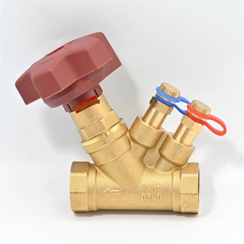 XMAFRJIO Static Digital Lock Balance Valve for Hydraulic Balancing, Regulation Flow in Heating, Refrigeration, Air Conditioning Systems(DN40) von XMAFRJIO