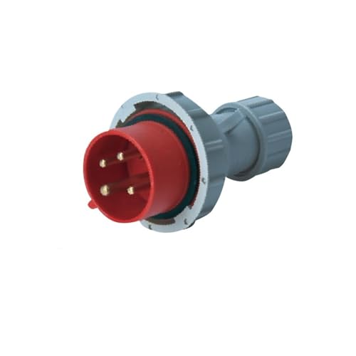 XMAFRJIO Wasserdichter Industrie-Steckverbinder 3-adrig 4-adrig 5-adrig 16A/32A Luftfahrt-Steckdose 1-teilig IP67(XM-0142) von XMAFRJIO