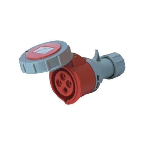 XMAFRJIO Wasserdichter Industrie-Steckverbinder 3-adrig 4-adrig 5-adrig 16A/32A Luftfahrt-Steckdose 1-teilig IP67(XM-2242) von XMAFRJIO