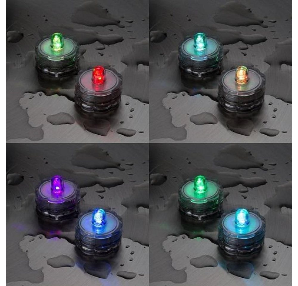 XMAS KING Teelicht 06898 LED-Teelicht 2er Set RGB Farbwechsel Wasserdicht Batterie XMAS KING Teelicht 06898 LED-Teelicht 2er Set RGB Farbwechsel Wasserdicht Batterie von XMAS KING
