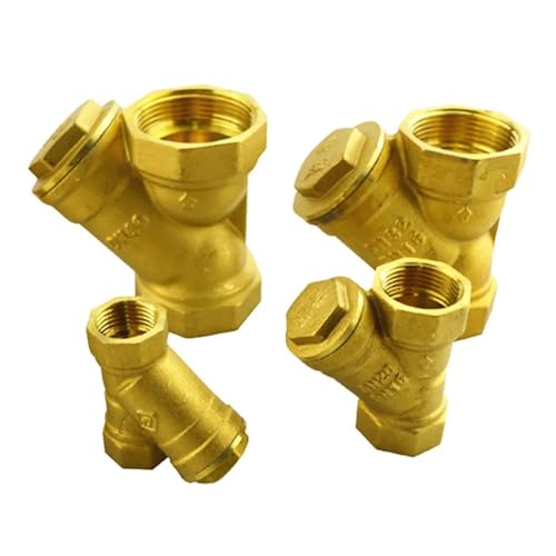 1/2 3/4 1 1-1/4 1-1/2 2 Zoll weibliche Inline Y Mesh Sieb Gewinde Filter Messing Filter Ventil 1 Stücke(DN50) von XMDHLTVQ