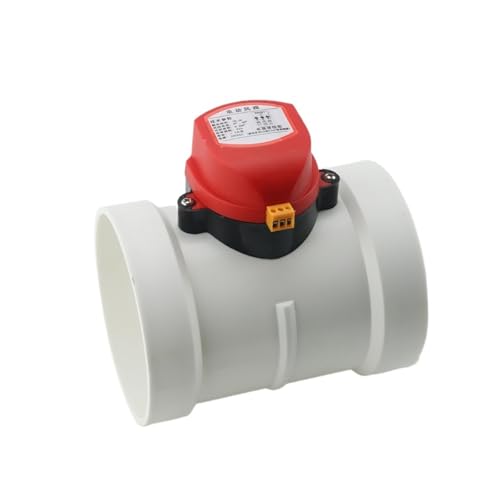 75/110/160/200mm ABS Kunststoff Motorisierte Dämpfer PVC Überprüfen Ventil Luftkanal Volumen Controller for belüftung Rohr 220VAC 1Pcs(160mm) von XMDHLTVQ