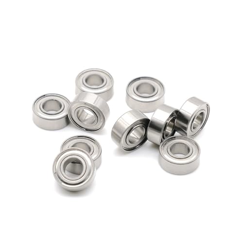 S686ZZ Edelstahllager for RC-Autos 6 x 13 x 5 mm ABEC-7 (RC-Modelllager, 10 Stück von XMDHLTVQ