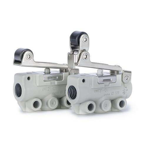 Zwei Position Zwei Weg Drei-weg Mechanische Ventil Manuelle Ventil VM131-01-00A 1Pcs(VM133-M5-00A) von XMDHLTVQ