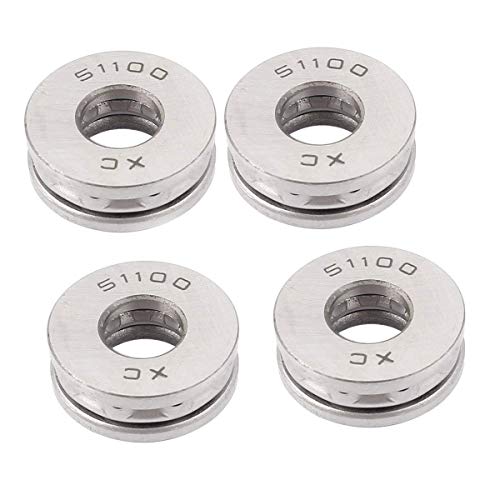 XMHF Axialkugellager aus Stahl, 24 mm x 10 mm x 9 mm, 51100, 4 Stück XMHF Axialkugellager aus Stahl, 24 mm x 10 mm x 9 mm, 51100, 4 Stück von XMHF