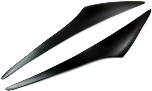 XMHLFC Auto Scheinwerfer Augenbrauen für Ford Focus MK3 2015~2018, Scheinwerferblenden Schutz Lampe Licht Dekoration Ersatz Accessories von XMHLFC