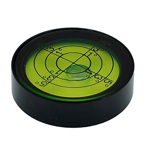 XMLEI Horizontale Wasserwaage, horizontale Wasserwaage, horizontale Wasserwaage, Durchmesser 30 mm (grün) (30 x 10 mm (mit magnetisch)) von XMLEI
