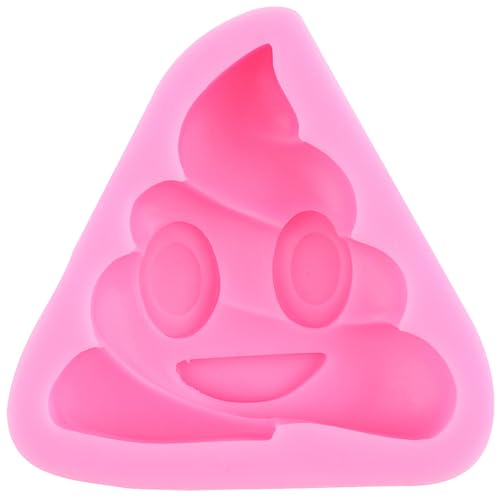 XMOLDNMS Poop Silikonform Poop Fondant Süßigkeiten Formen für Kuchen Dekorieren Cupcake Topper Schokolade Gummipaste Polymer Clay von xmoldnms