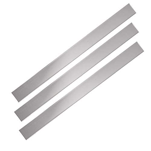 XMRISE 304 Edelstahl-Streifen-Stab SS-Streifen kaltgezogene Flachstahl Platz Zeilenblock Präzision Metalle Material Industrie Schweißen,0.12"x0.4"x20" XMRISE 304 Edelstahl-Streifen-Stab SS-Streifen kaltgezogene Flachstahl Platz Zeilenblock Präzision Metalle Material Industrie Schweißen,0.12"x0.4"x20" von XMRISE