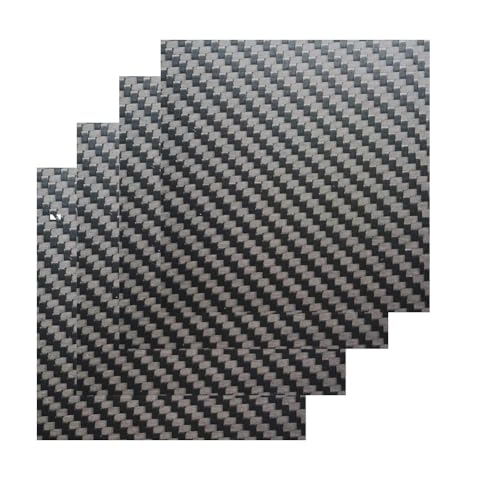 XMRISE Carbon Fiber Platte Blatt Board 100% 3K Twill Matte perfekt für Drohnen 4PCs,100x150x0.4mm XMRISE Carbon Fiber Platte Blatt Board 100% 3K Twill Matte perfekt für Drohnen 4PCs,100x150x0.4mm von XMRISE