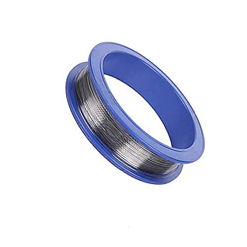 XMRISE Wolfram Fine Draht Filament Wolfram 99,95% Wolframrolle Metallspule Hohe Reinheit Länge 2m,Diameter 0.04mm von XMRISE